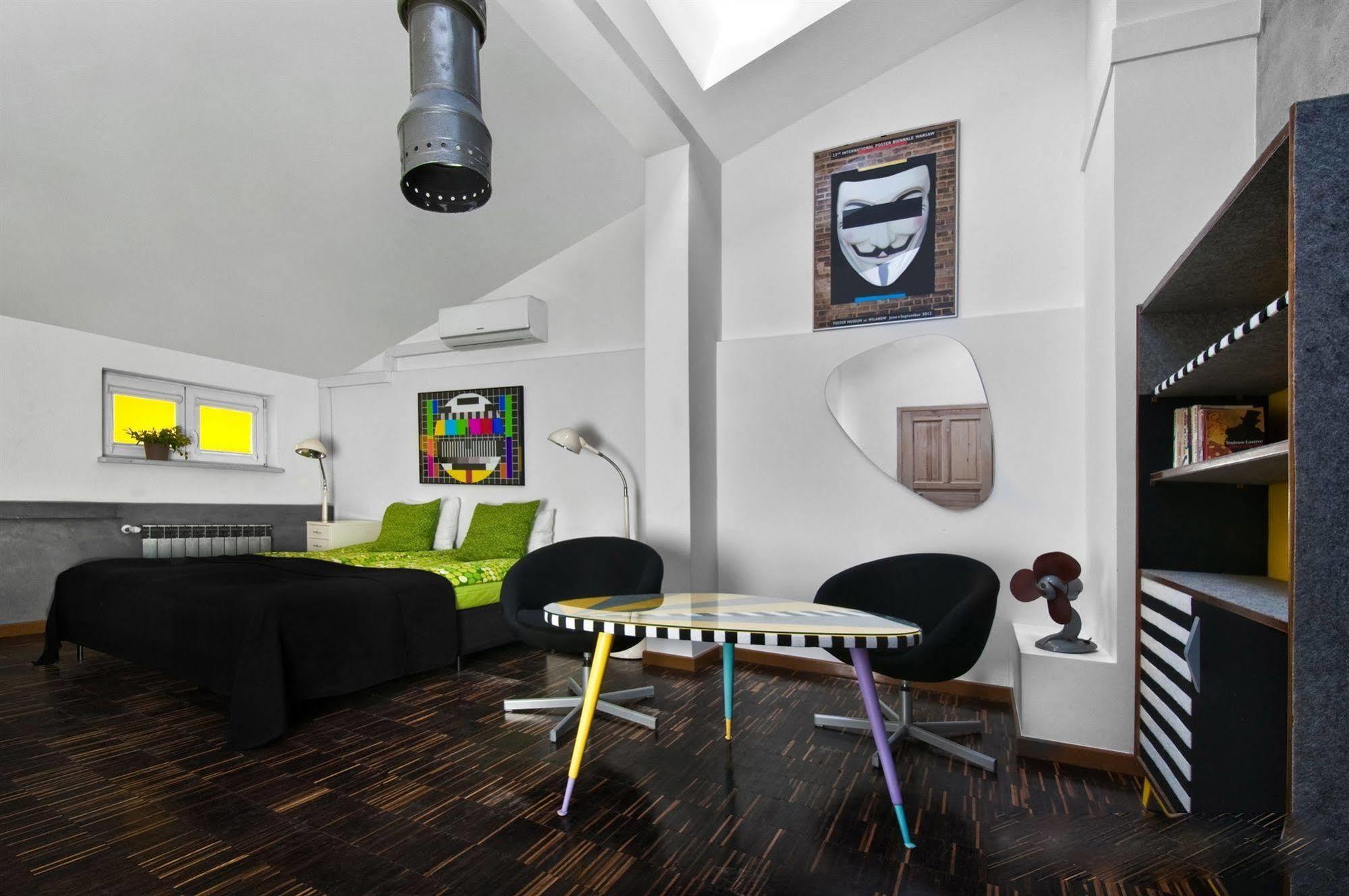 Arthotel Stalowa 52 Warschau Exterior foto